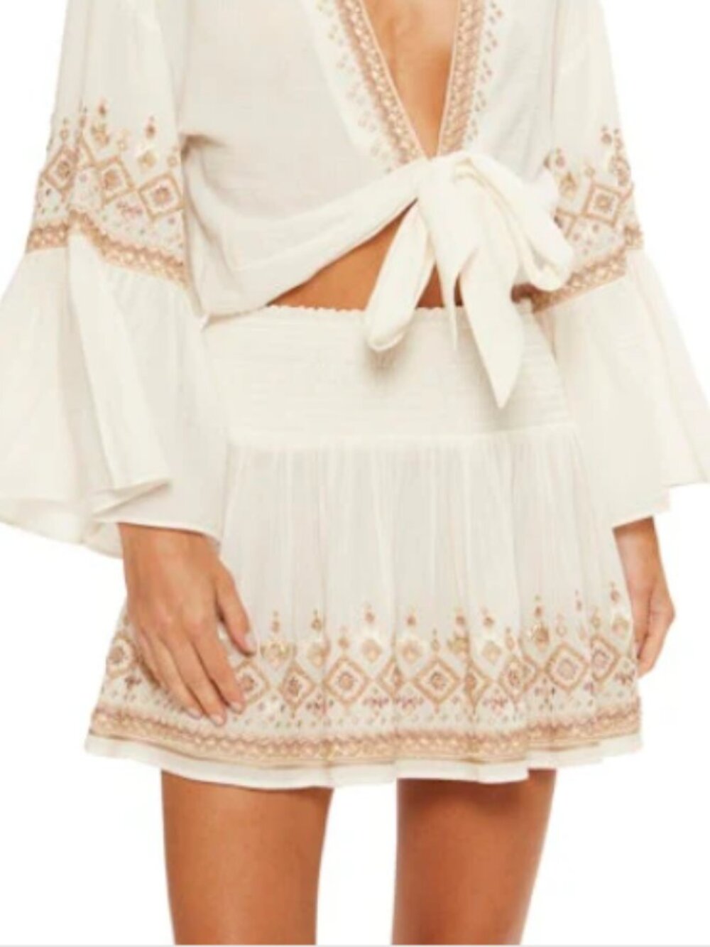 Ramy Brook Cali MIni Skirt - Picture 2 of 9